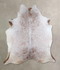 Salt and Pepper Brown X-Large Brazilian Cowhide Rug 6'8