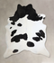Black and White XX-Large Brazilian Cowhide Rug 8'5