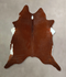 Brown and White Regular XX-Large Brazilian Cowhide Rug 8'0