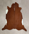 Brown and White Regular X-Large Brazilian Cowhide Rug 6'5