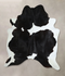 Black and White XX-Large Brazilian Cowhide Rug 8'6