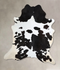 Black and White XX-Large Brazilian Cowhide Rug 7'7