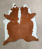 Hereford X-Large Brazilian Cowhide Rug 7'4