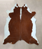 Hereford XX-Large Brazilian Cowhide Rug 7'10