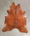 Medium Brindle XX-Large Brazilian Cowhide Rug 7'7