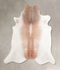 Light Caramel X-Large Brazilian Cowhide Rug 6'8