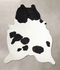 Black and White XX-Large Brazilian Cowhide Rug 8'2