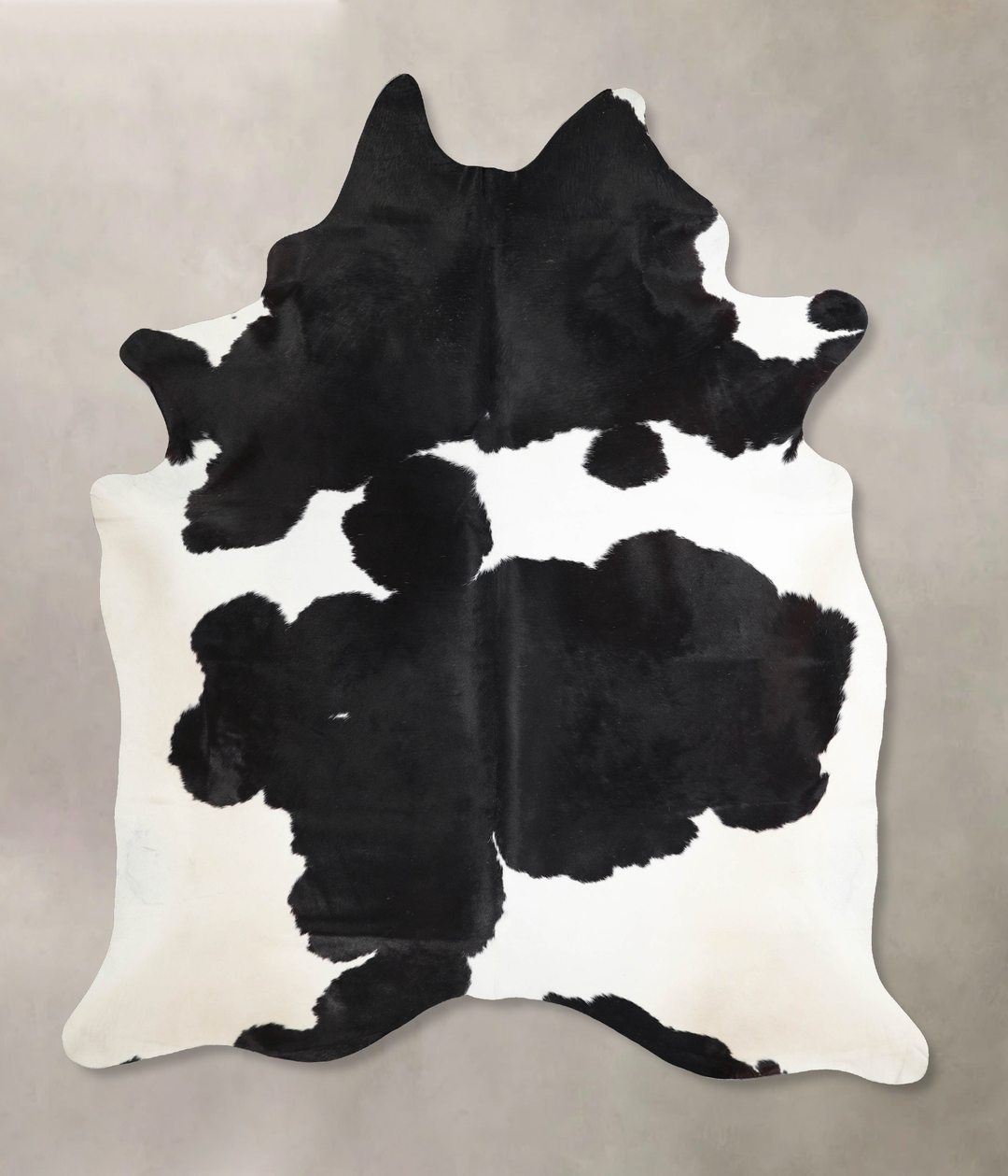 Black and White XX-Large Brazilian Cowhide Rug 8'4"H x 6'8"W #A46214 b