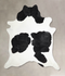 Black and White XX-Large Brazilian Cowhide Rug 8'3