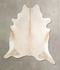 Champagne XX-Large Brazilian Cowhide Rug 7'10