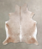 Taupe X-Large Brazilian Cowhide Rug 7'0