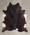 Chocolate X-Large Brazilian Cowhide Rug 6'10