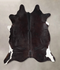 Black and White XX-Large Brazilian Cowhide Rug 7'8