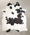 Black and White XX-Large Brazilian Cowhide Rug 8'0
