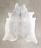 Medium Grey X-Large Brazilian Cowhide Rug 6'10