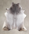 Medium Grey XX-Large Brazilian Cowhide Rug 7'5
