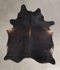 Chocolate XX-Large Brazilian Cowhide Rug 8'2