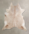 Champagne XX-Large Brazilian Cowhide Rug 7'11