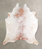 Salt and Pepper Brown X-Large Brazilian Cowhide Rug 7'2
