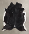 Black and White X-Large Brazilian Cowhide Rug 7'10