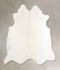 Ivory with Beige X-Large Brazilian Cowhide Rug 6'2