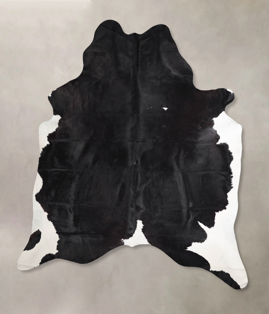 Black and White XX-Large Brazilian Cowhide Rug 8'10"H x 7'2"W #A47322