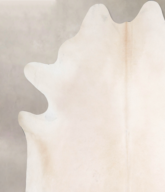 Ivory with Beige Cowhide Rug #A47352