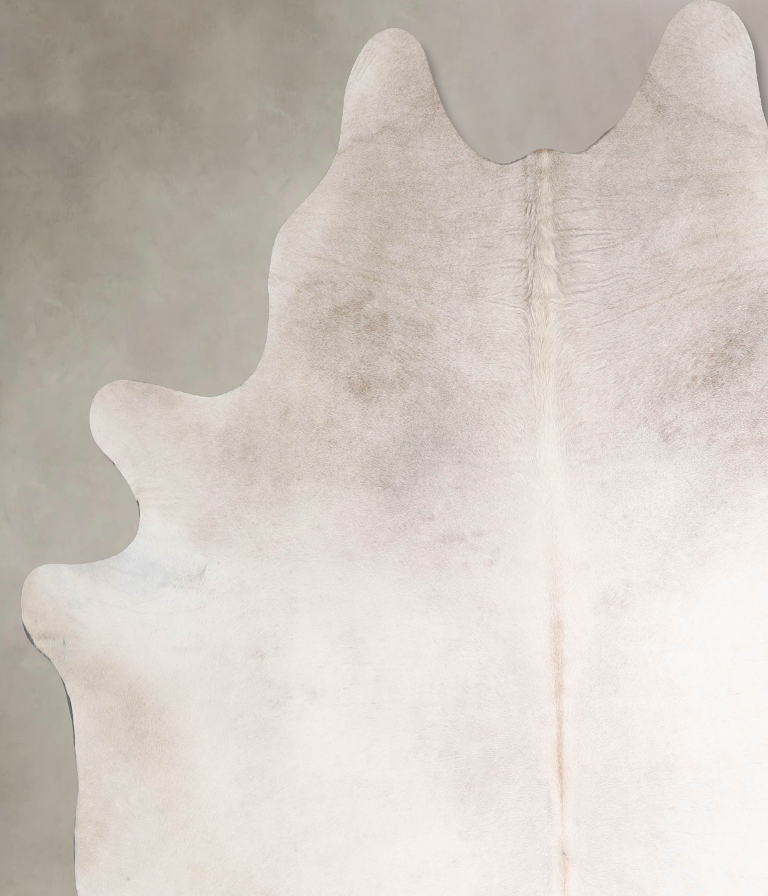 Medium Grey XX-Large Brazilian Cowhide Rug 8'10"H x 7'10"W #A47738 by