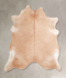 Beige X-Large Brazilian Cowhide Rug 7'2