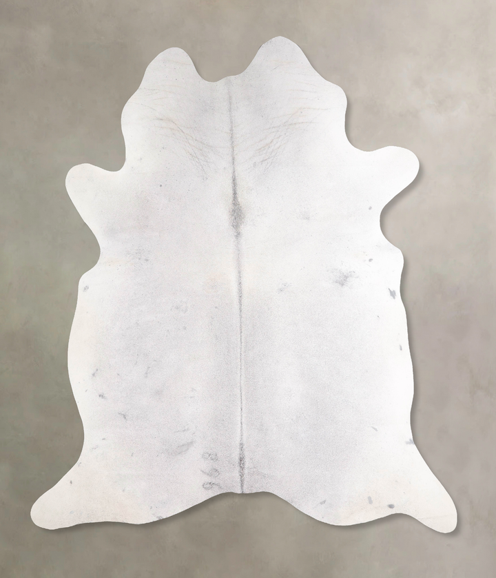 Medium Grey XX-Large Brazilian Cowhide Rug 7'8"H x 6'7"W #A47979 by Hudson Hides