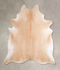 Beige XX-Large Brazilian Cowhide Rug 8'1