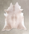 Taupe XX-Large Brazilian Cowhide Rug 7'6