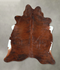 Medium Brindle Large Brazilian Cowhide Rug 6'1