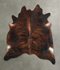 Dark Brindle X-Large Brazilian Cowhide Rug 6'11