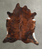 Dark Brindle X-Large Brazilian Cowhide Rug 7'4