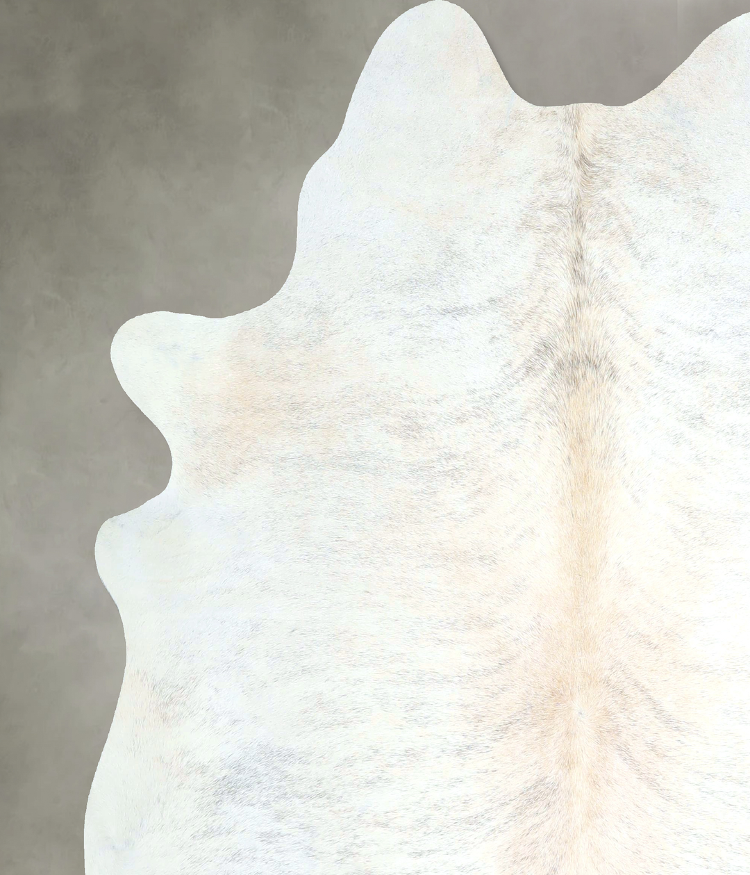 Grey Brindle X-Large Brazilian Cowhide Rug 6'11"H x 6'2"W #A48505 by H