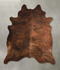 Dark Brindle XX-Large Brazilian Cowhide Rug 7'10