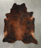 Dark Brindle XX-Large Brazilian Cowhide Rug 8'2