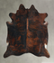 Dark Brindle XX-Large Brazilian Cowhide Rug 7'4