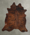 Dark Brindle X-Large Brazilian Cowhide Rug 7'3