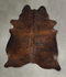 Dark Brindle X-Large Brazilian Cowhide Rug 7'7