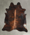 Dark Brindle X-Large Brazilian Cowhide Rug 7'3