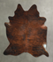 Dark Brindle XX-Large Brazilian Cowhide Rug 8'1
