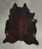 Dark Brindle XX-Large Brazilian Cowhide Rug 7'10