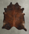 Dark Brindle XX-Large Brazilian Cowhide Rug 7'11