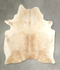Beige X-Large Brazilian Cowhide Rug 7'2