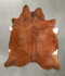 Medium Brindle XX-Large Brazilian Cowhide Rug 7'10
