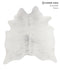 Grey Brindle X-Large Brazilian Cowhide Rug 6'8