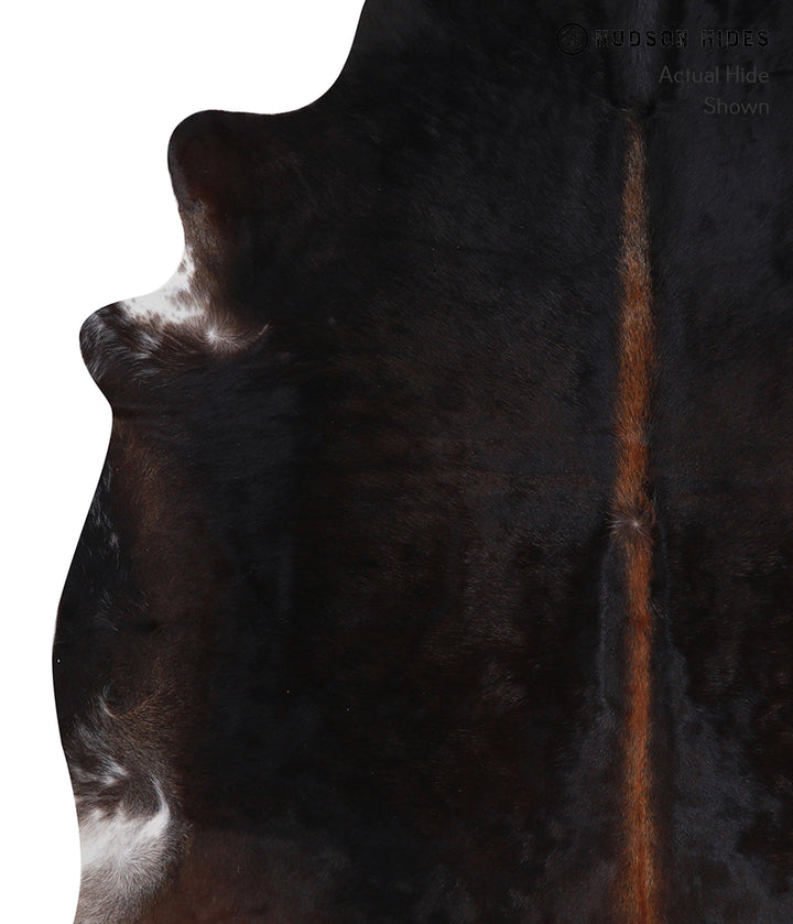 Chocolate X-Large Brazilian Cowhide Rug 6'11"H x 6'8"W #A5794 by Hudson Hides