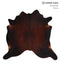 Warm Caramel X-Large Brazilian Cowhide Rug 6'3